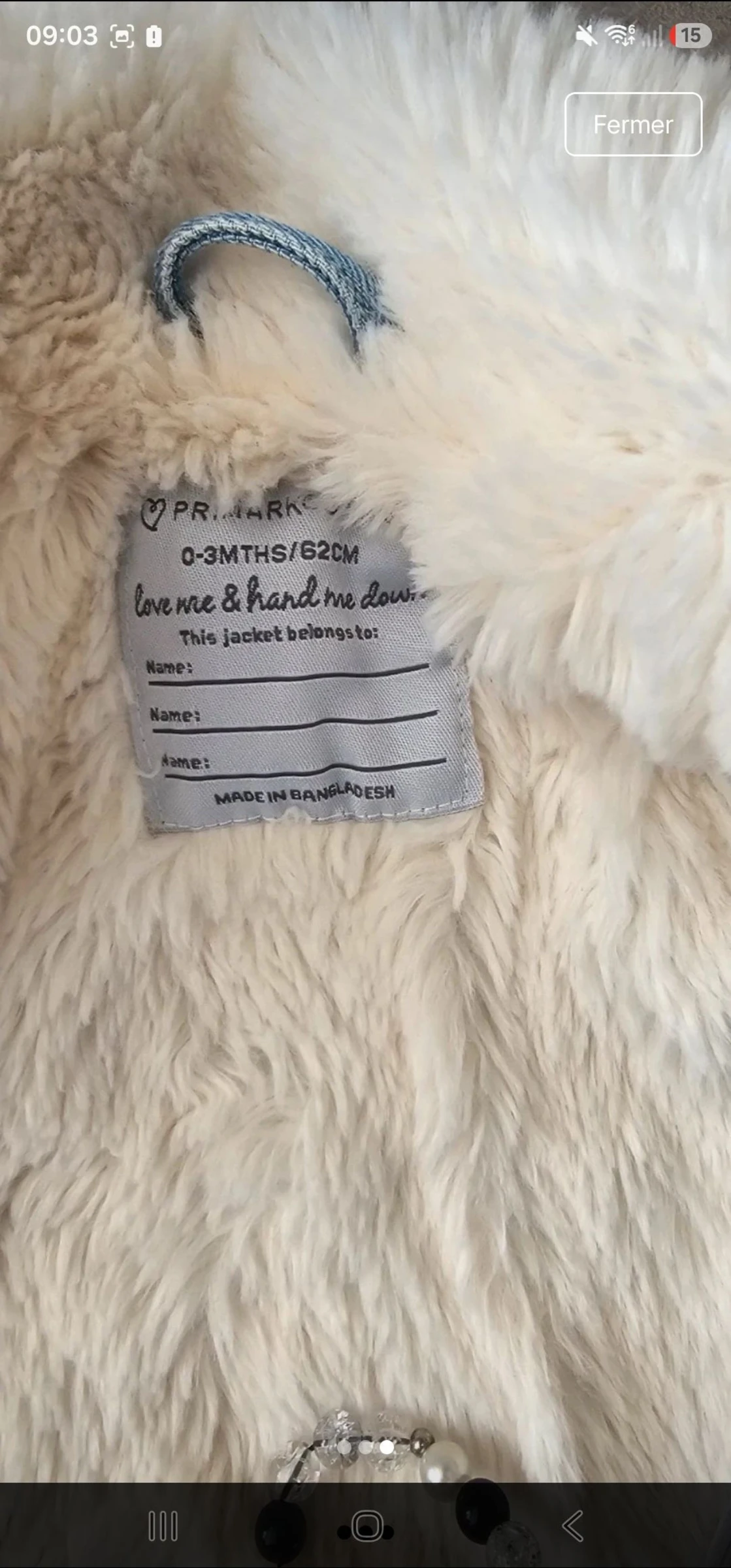 Jeansjas van Primark 3 maanden – photo 3